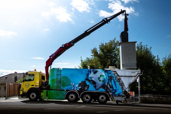 Futuricum avec grue